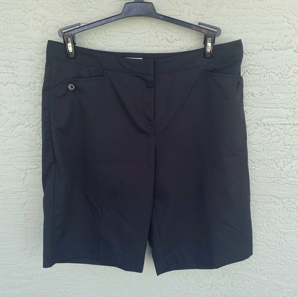 IZOD Women's PerformX Golf Shorts Cool-FX Stretch Bermuda Sz 10